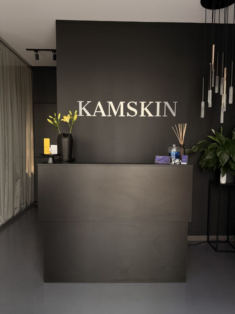 recepcja kliniki KAMSKIN